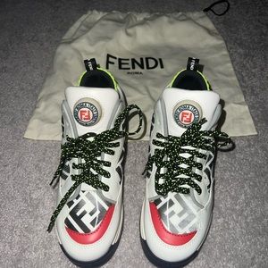 Fendi Women Sneakers Size 38 7US